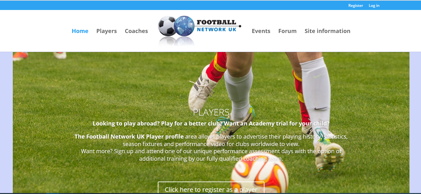 website design wigan football network uk by JPSE Media Website Design and Marketing Wigan